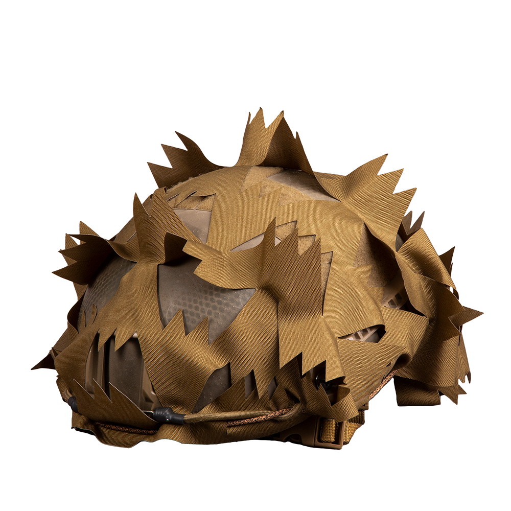Ķiveres Pārvalks SAVOTTA Helmet Camo Scrim Brown — papildu attēls 2