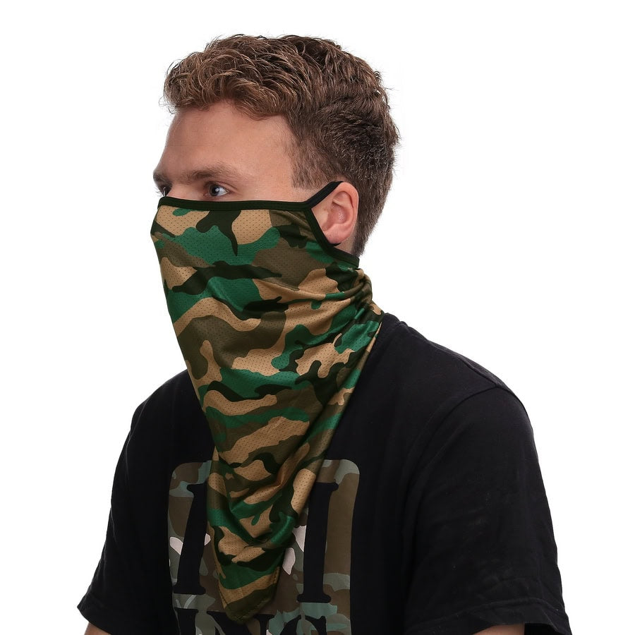 Sejas maska Face mask with earloop woodland style 7