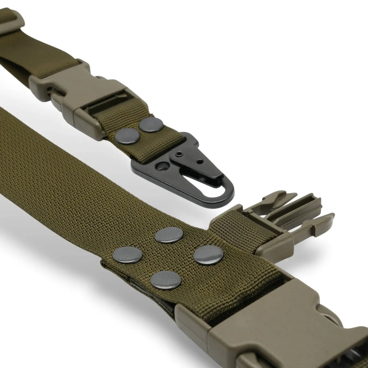 Divu Punktu Ieroču Siksna RAGNAROK Odin Carabiner Gen II Olive