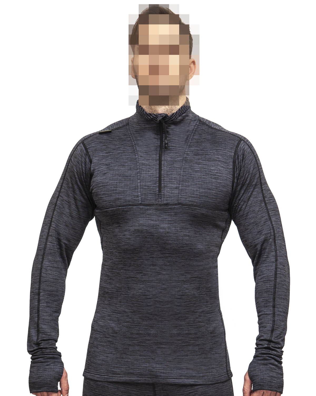 Termoveļas krekls "Snow shield", Black — Suited Systems – ražotāja attēls 1
