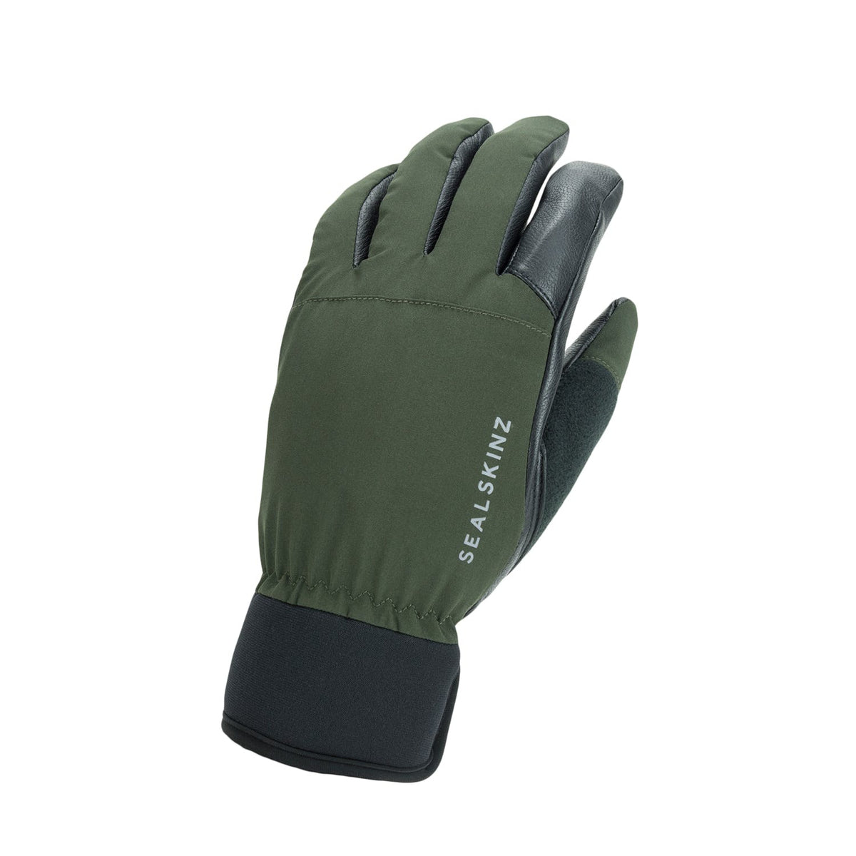 Ūdensizturīgi cimdi medībām, Sealskinz FORDHAM Olive/Black