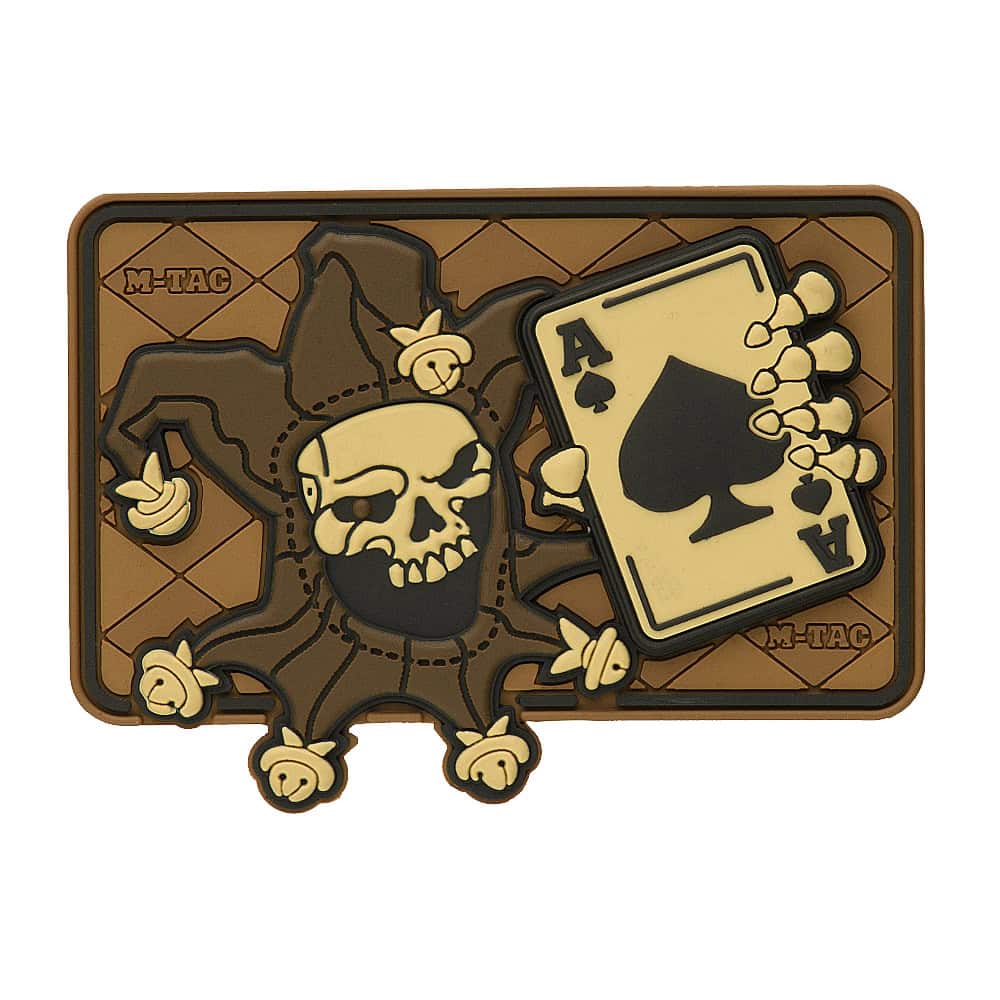 Uzšuve - M-Tac Patch Joker Skull 3D PVC