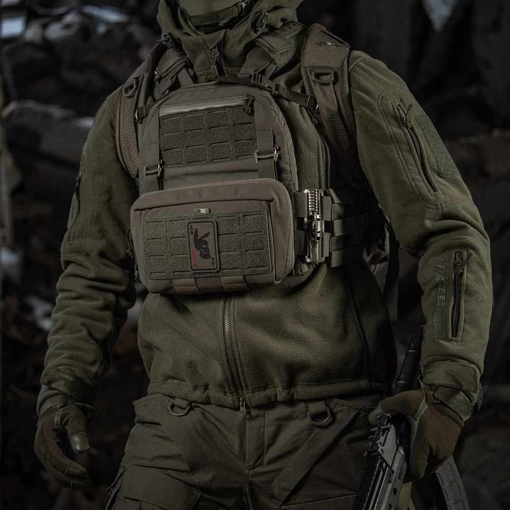 Uzšuve - M-Tac patch Bad Boy (Embroidery) Ranger Green