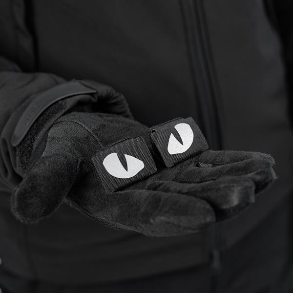 Uzšuves - M-Tac patch Tiger Eyes Laser Cut (pāris) Reflective
