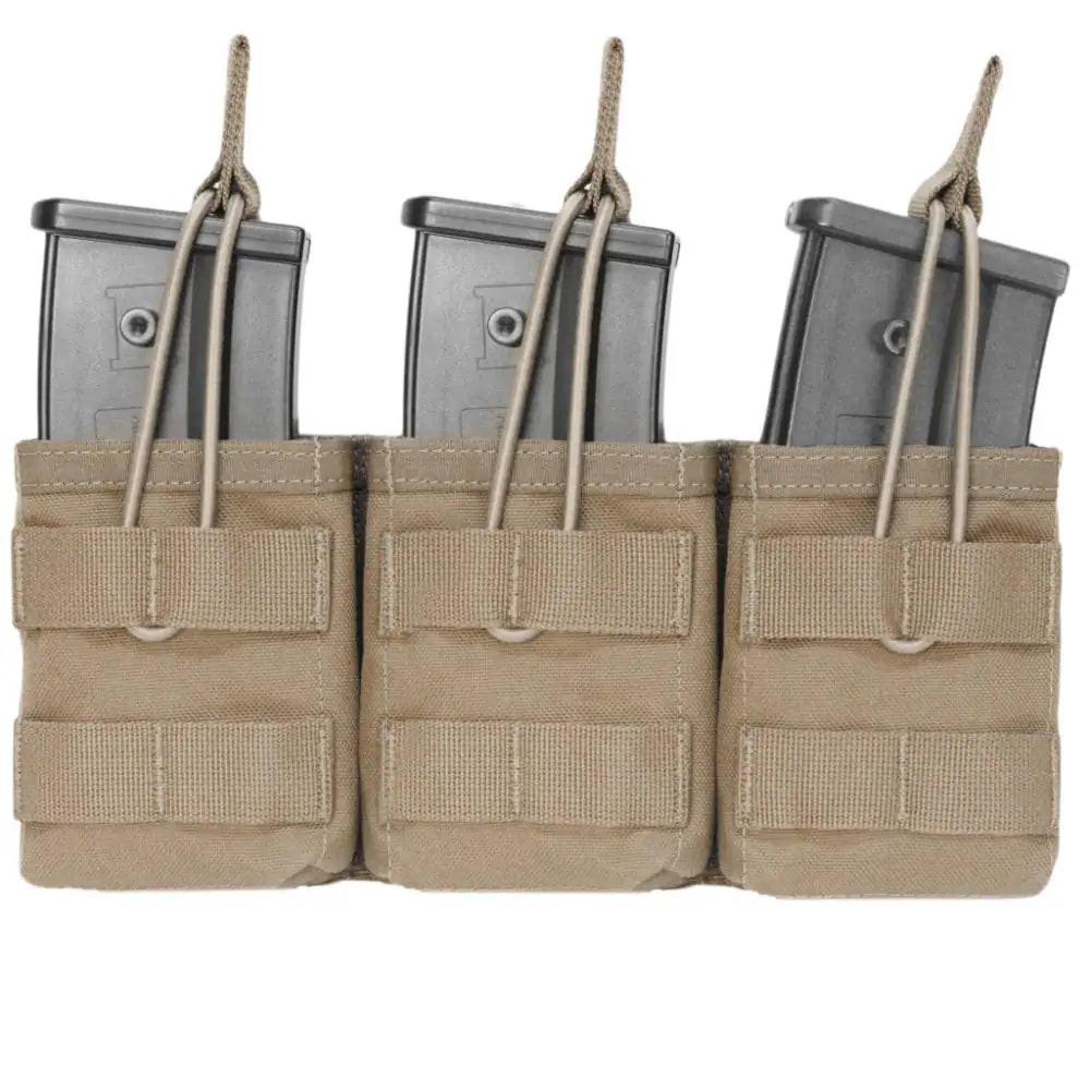 Aptversoma WAS Triple MOLLE Open G36 Mag Pouch Coyote Tan