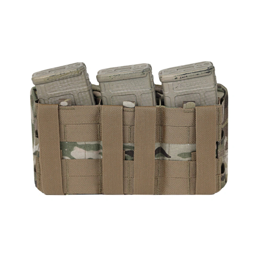 Aptversoma WAS Triple Snap Mag With Utility Pouch Multicam