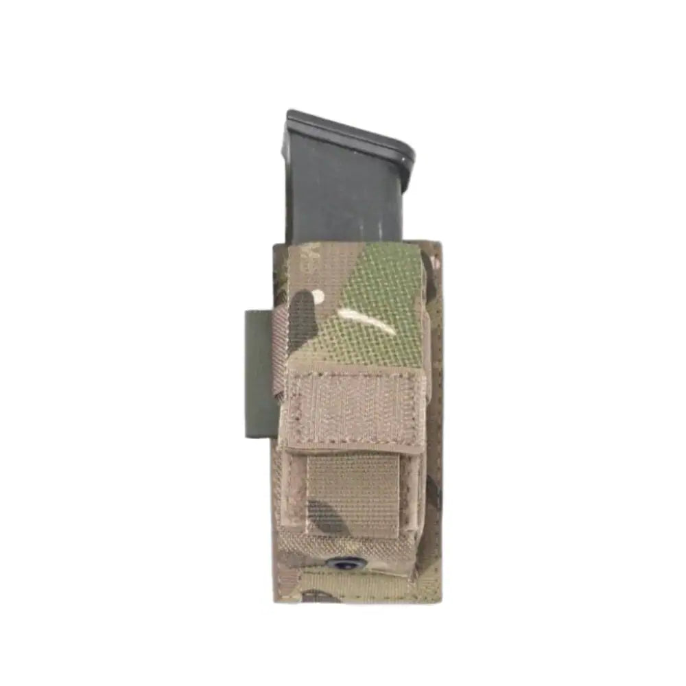 Aptversoma WAS Direct Action Single 9mm Pistol Mag Pouch Multicam
