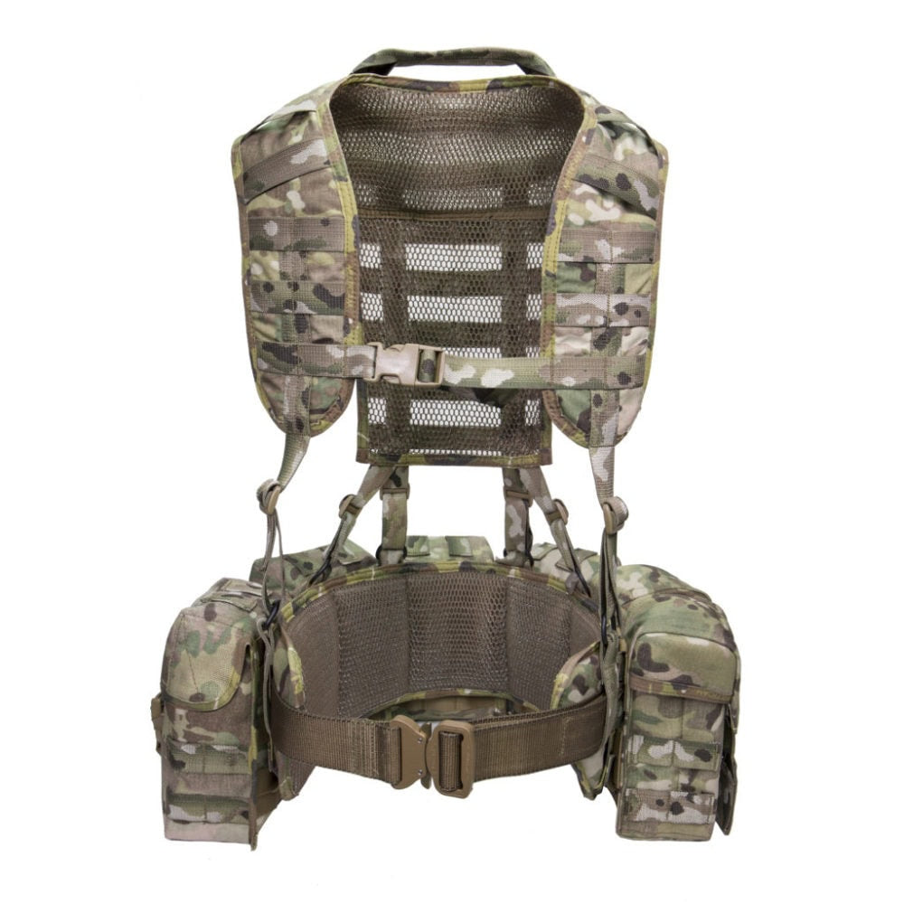 Uzkabes jostas komplekts - Patrol Belt Kit, size Medium in MultiCam. Harness, Hip Belt, 4xMedium Utility, 2xEMC pouch