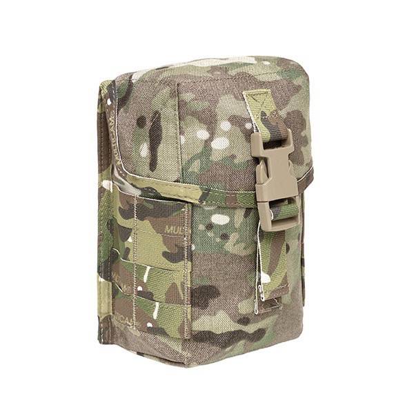 Somiņa WAS Medium General Utility Pouch ITW Clip Multicam