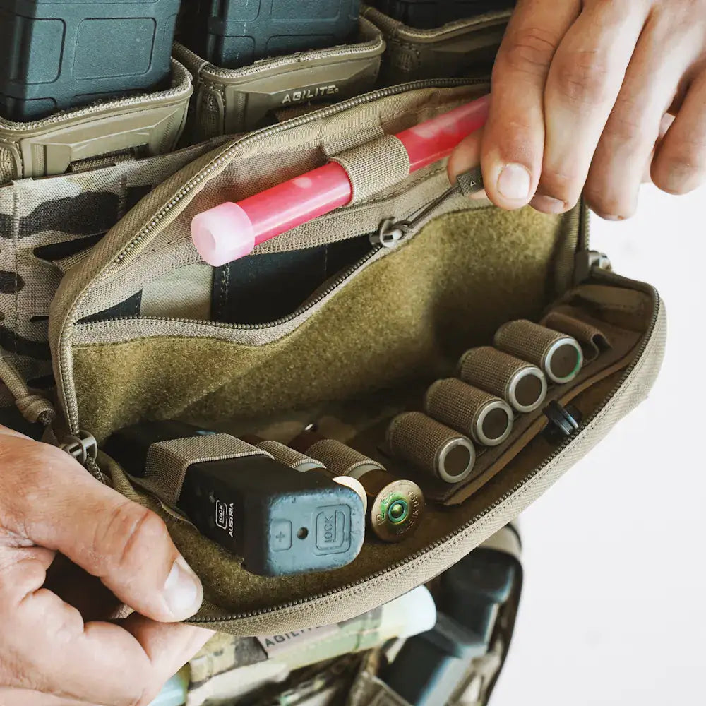 Uzkabes soma Agilite Wide Admin Pouch Multicam