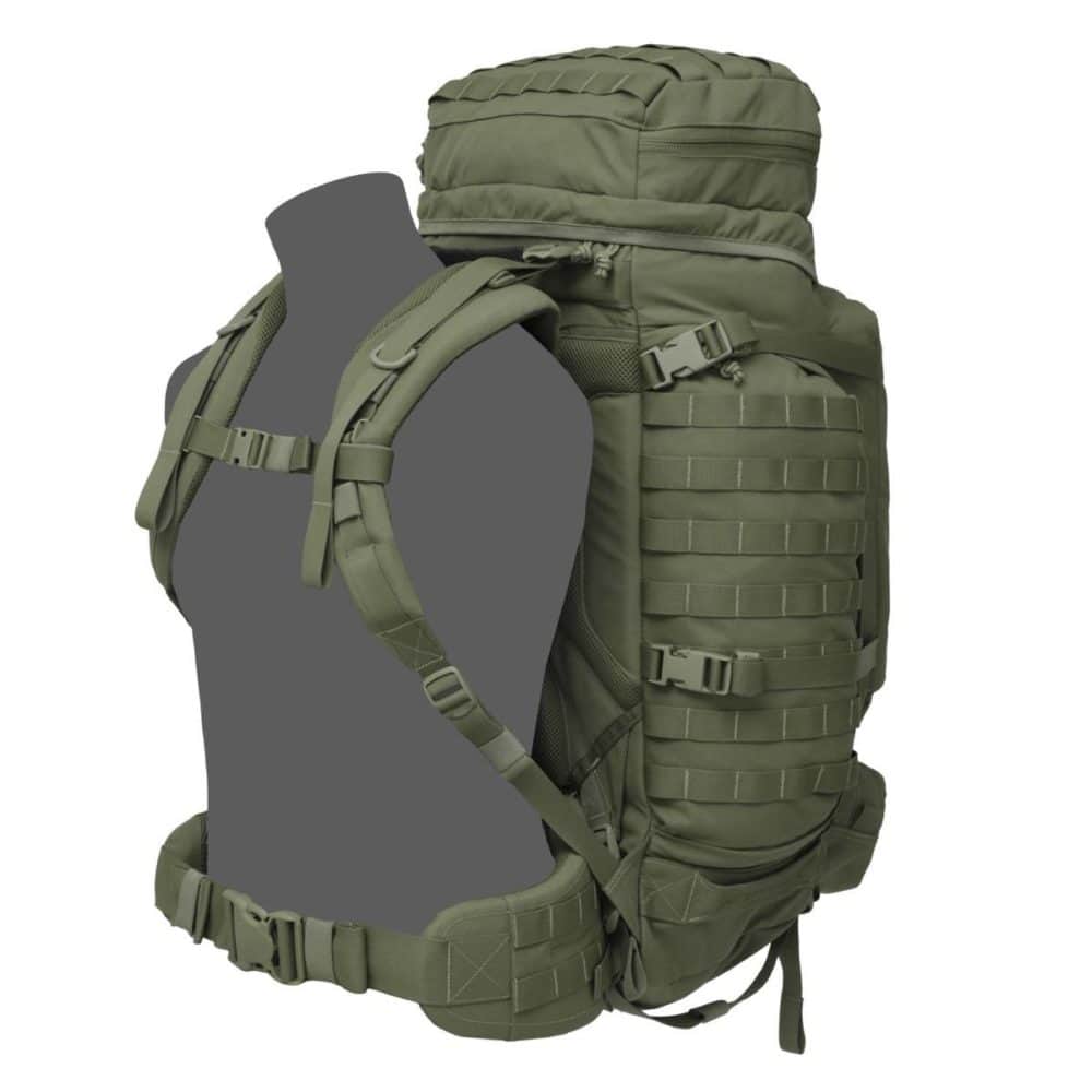 Mugursoma Warrior Assault Systems - Long Range Patrol Pack X300 OD Green
