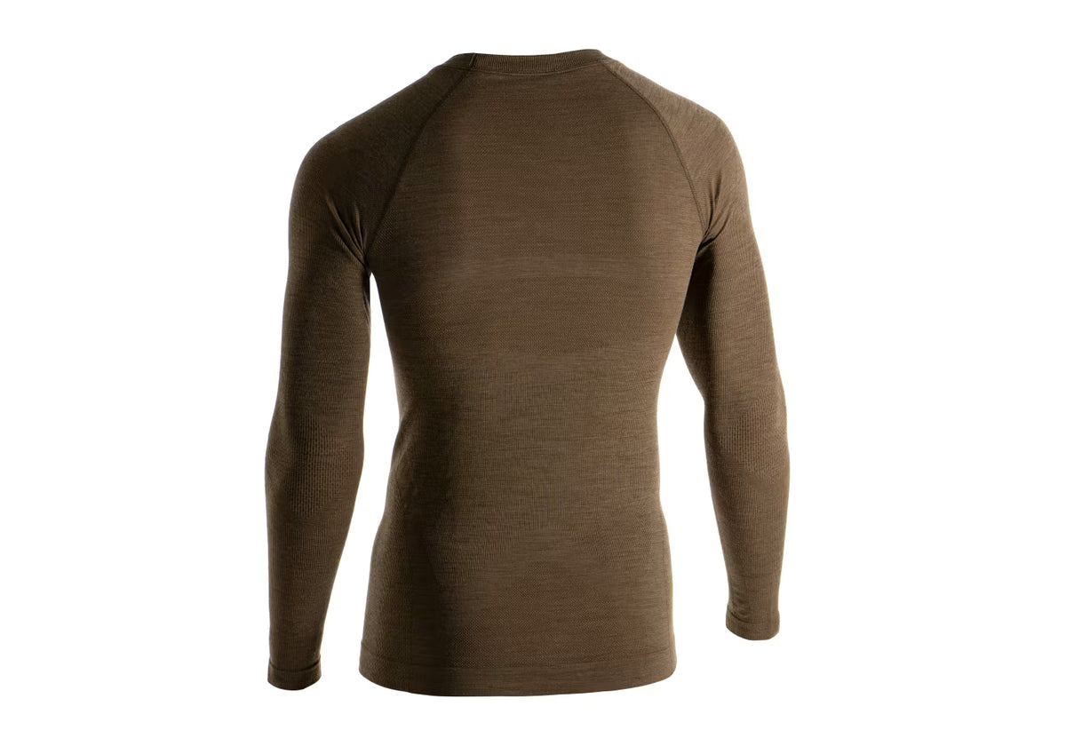 Clawgear Merino Seamless Shirt LS – Stonegrey Olive
