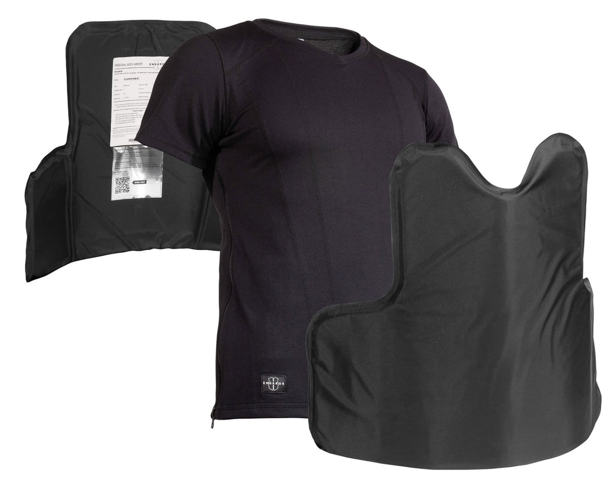 EnGarde T-SHIRT FLEX-PRO-IIIA bruņu veste Black