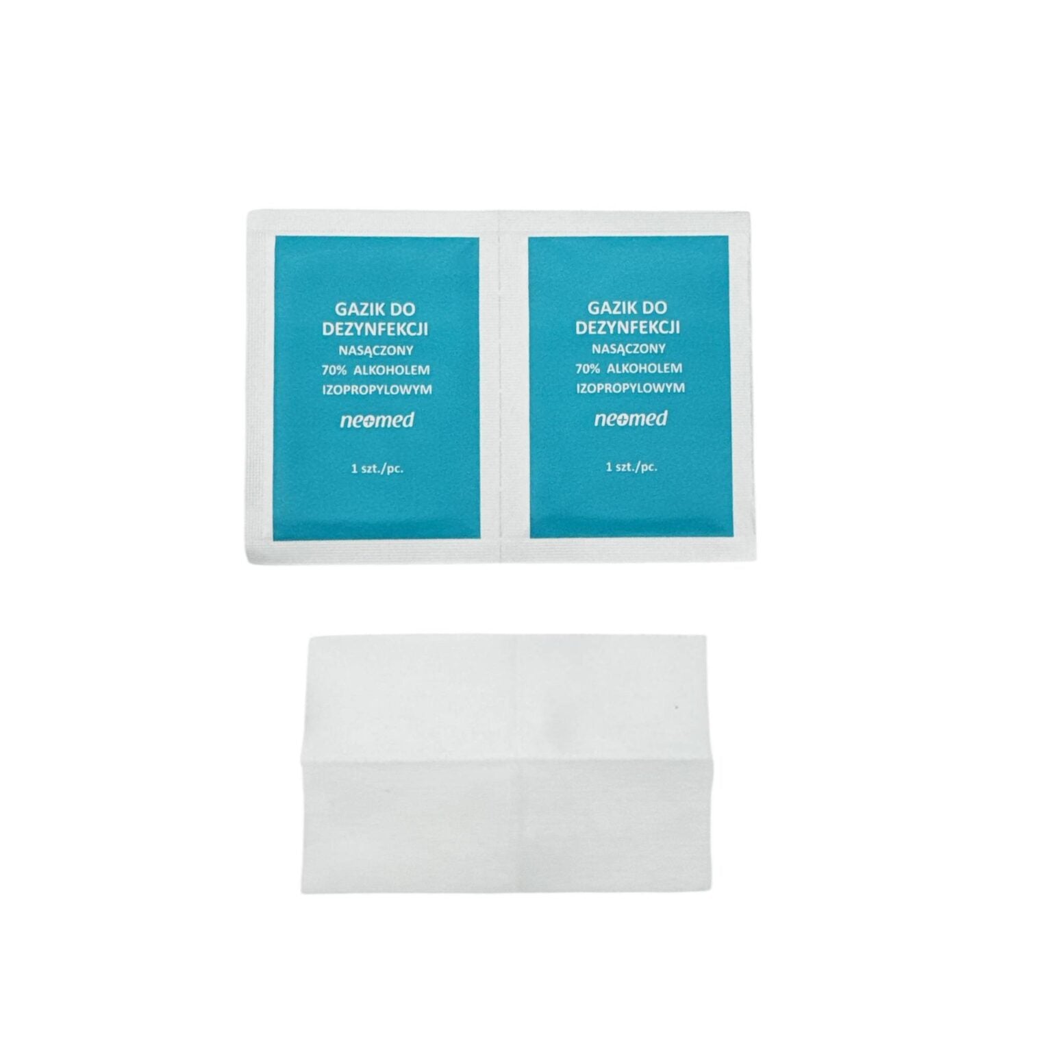JB Tacticals IPA alcohol disinfection swab 10 x 6 cm | 2 pieces