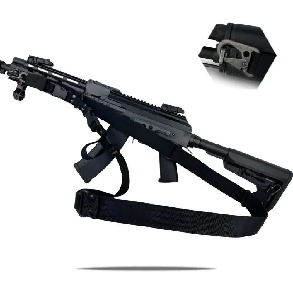 Trīs punktu Ieroča Siksna ar Karabīni RAGNAROK Hel Sling Gen II Black — attēls 5