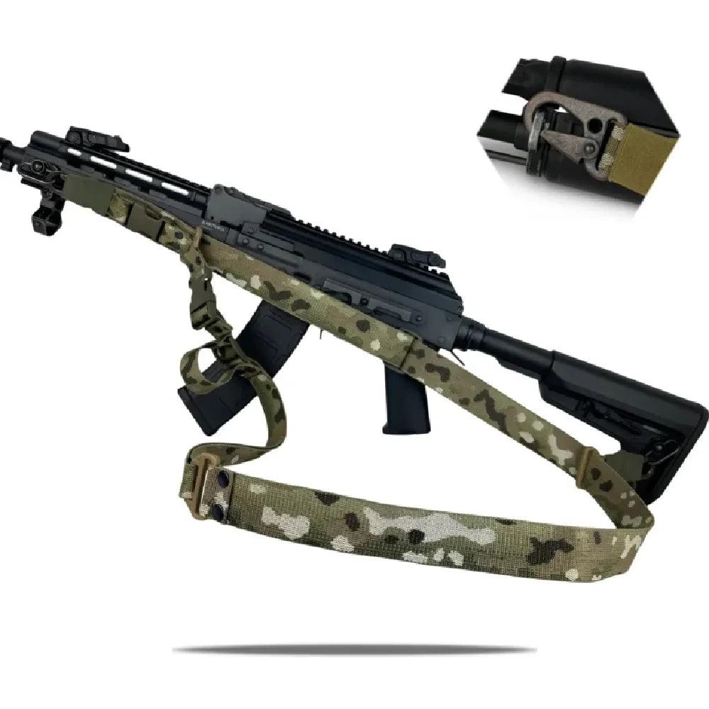 Trīs punktu Ieroča Siksna ar Karabīni RAGNAROK Hel Sling Gen II Multicam — attēls 1