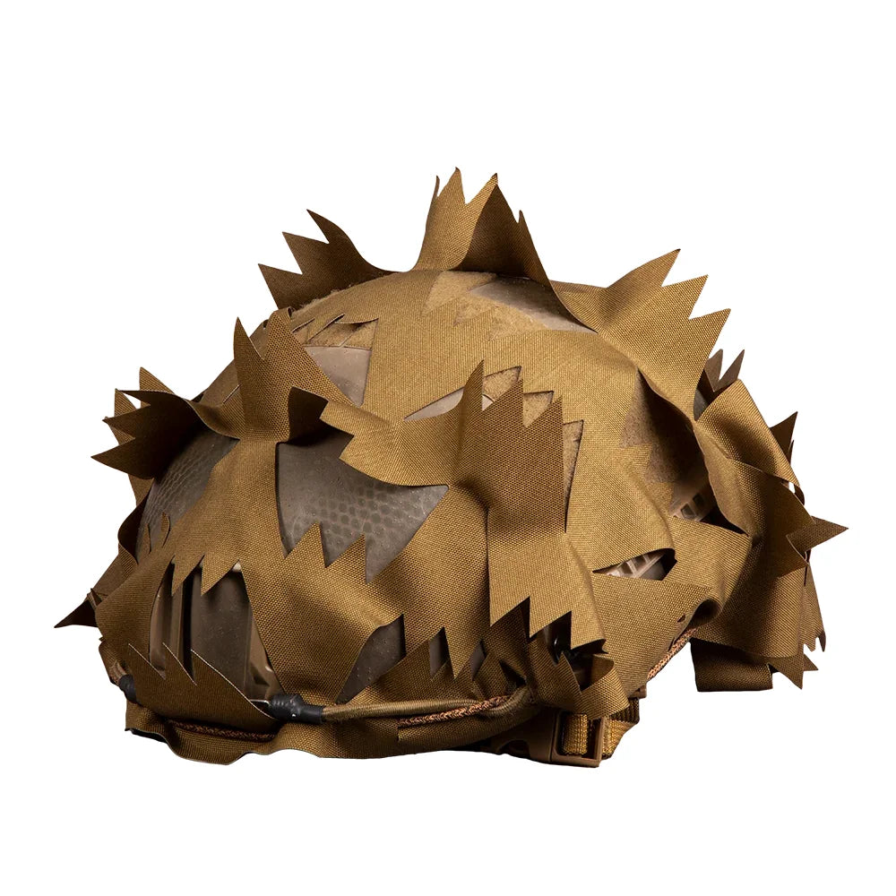 Ķiveres Pārvalks SAVOTTA Helmet Camo Scrim Brown