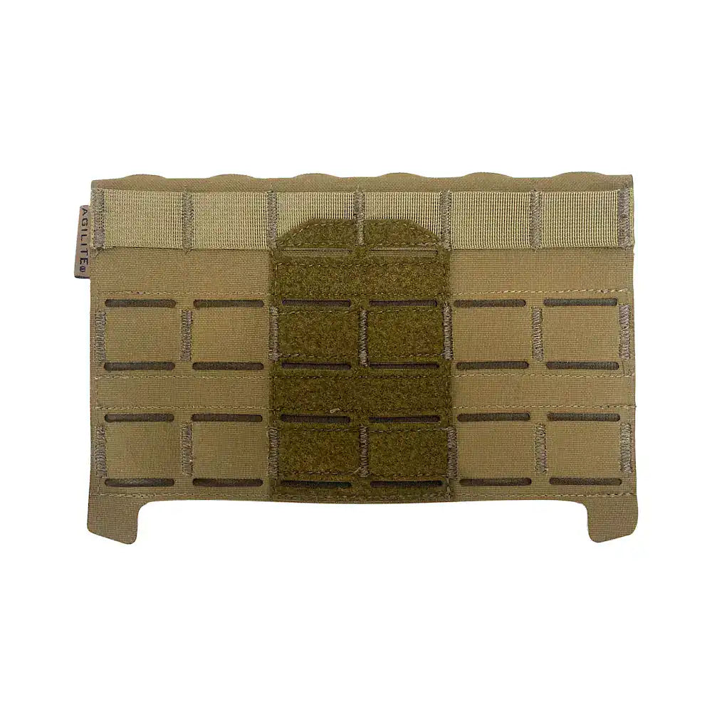 Panelis - Agilite K19 Plate Carrier Back Flap Cummerbund Adapter Coyote Brown