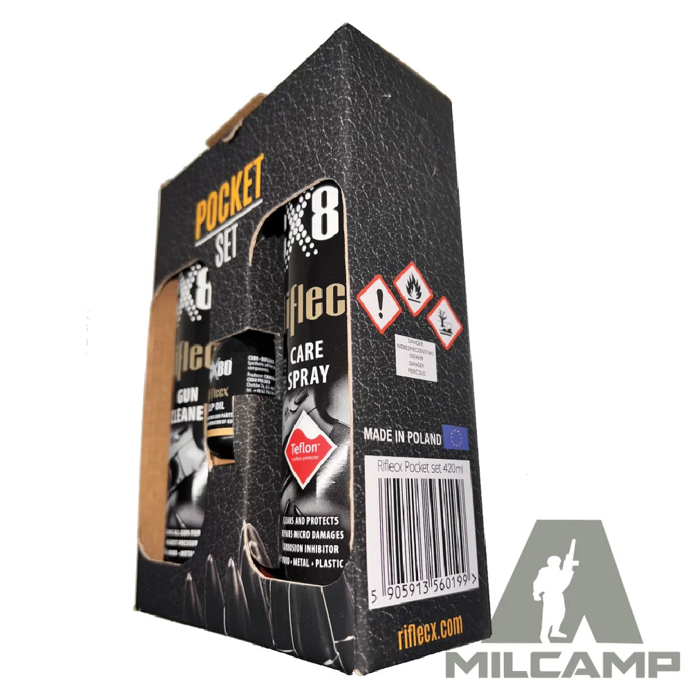 Apkopes komplekts RifleCX Pocket Set NEW — attēls 2