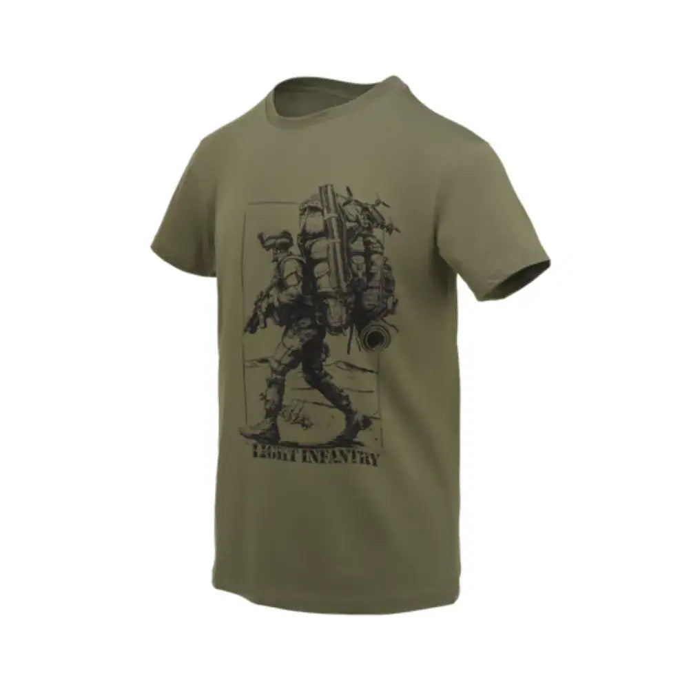 T-krekls Helikon-Tex Light infantry Olive Green