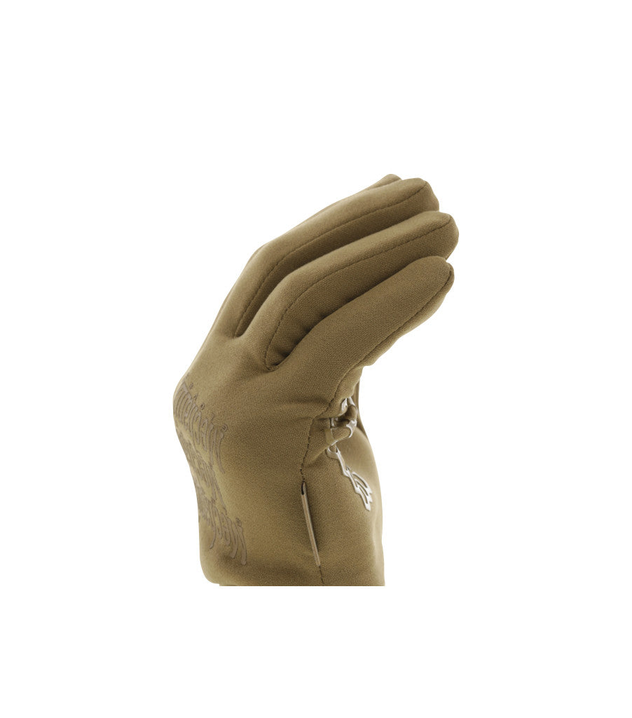 Ziemas cimdi Mechanix Wear ColdWork Base Layer Coyote