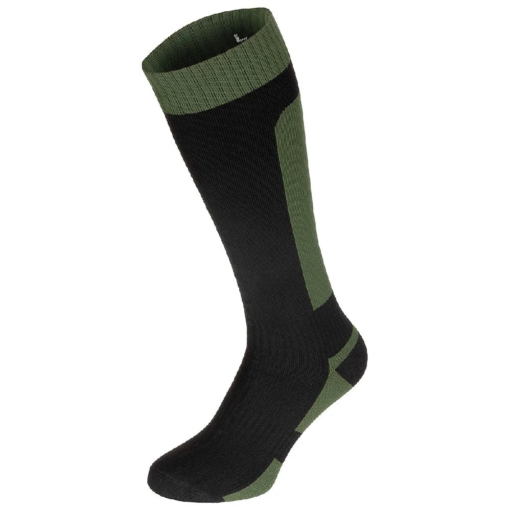 Zeķes MFH Long Waterproof OD Green