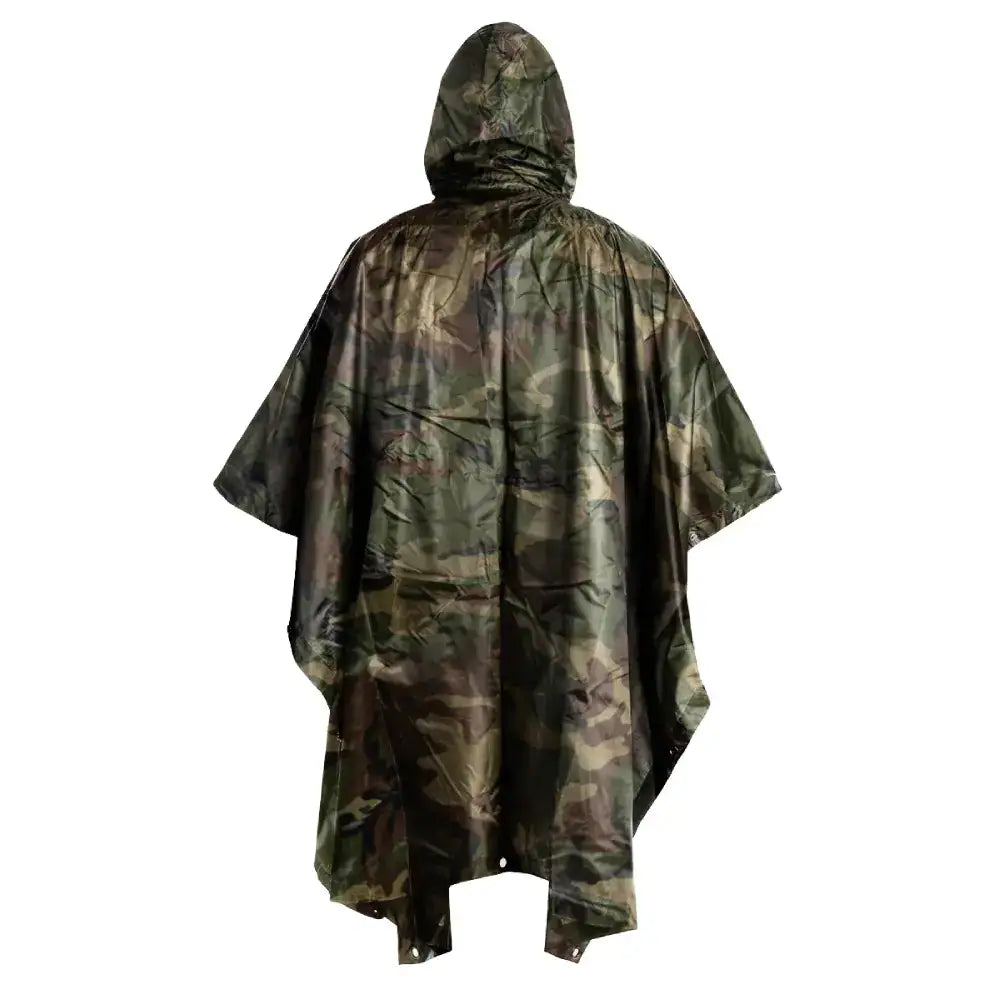 Ripstop pončo MFH Woodland, 144 × 223 cm