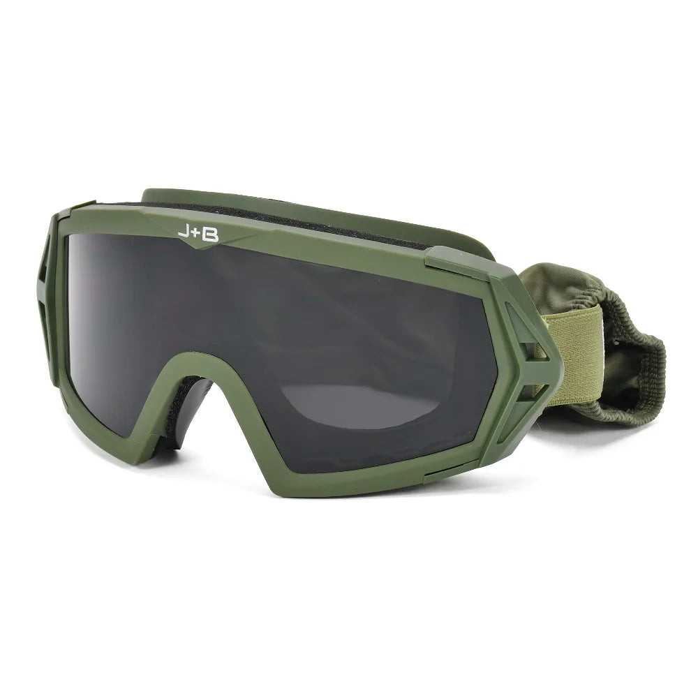 JB Tacticals Aizsargbrilles JB Tacticals Military Tactical Goggles ANTIFOG UV Forest
