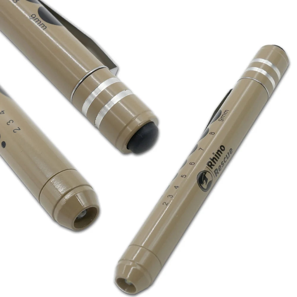 Lukturis Rhino Rescue Reusable Led Penlight Diagnostic Light Coyote — Lukturis