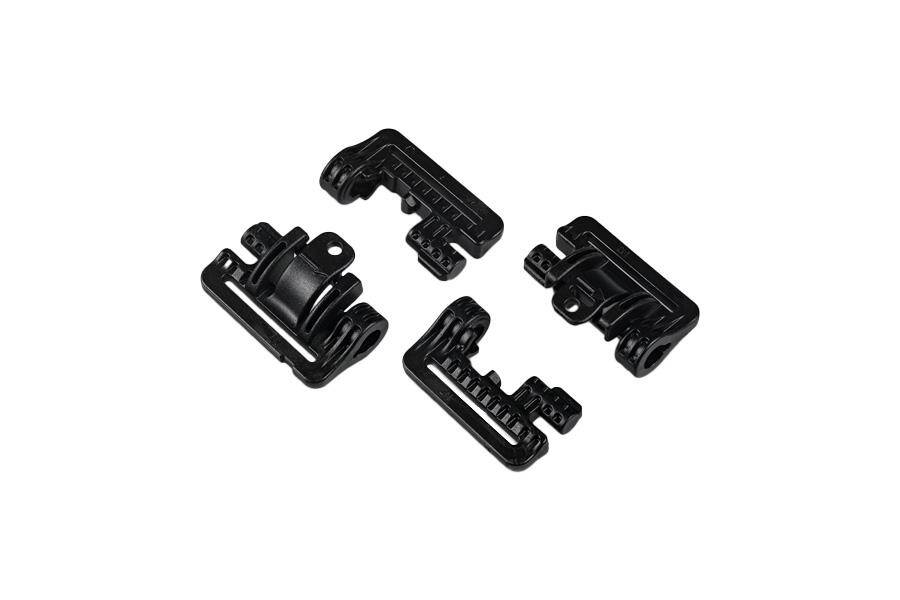 Sprādžu komplekts Templars Gear ROC 40 mm R+L Black