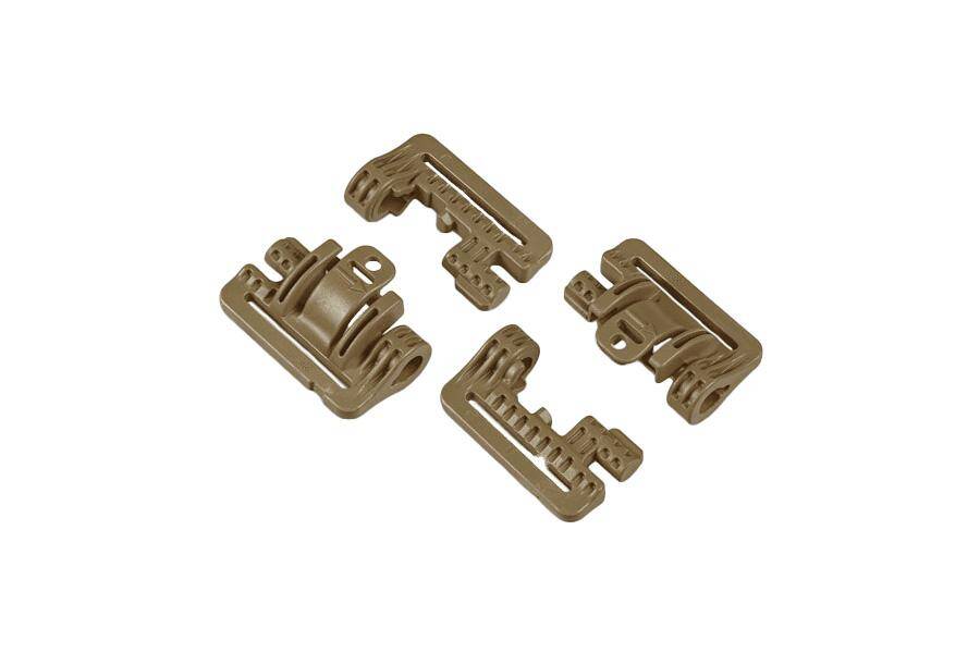 Sprādžu komplekts Templars Gear ROC 40 mm R+L Tan