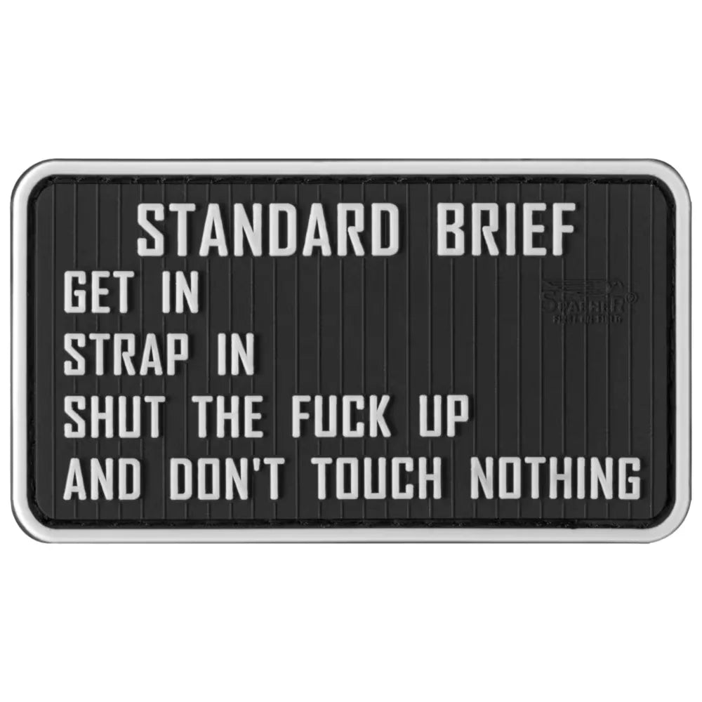 Clawgear Standardbriefing Rubber Patch