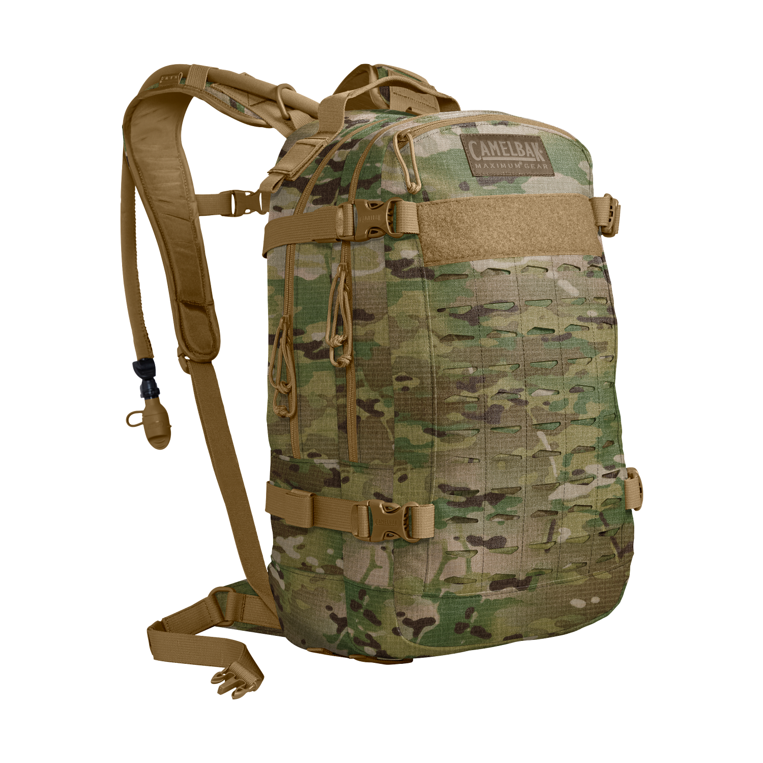 CamelBak HAWG 100oz Mil Spec Crux taktiskā mugursoma 20 L + 3 L — Multicam