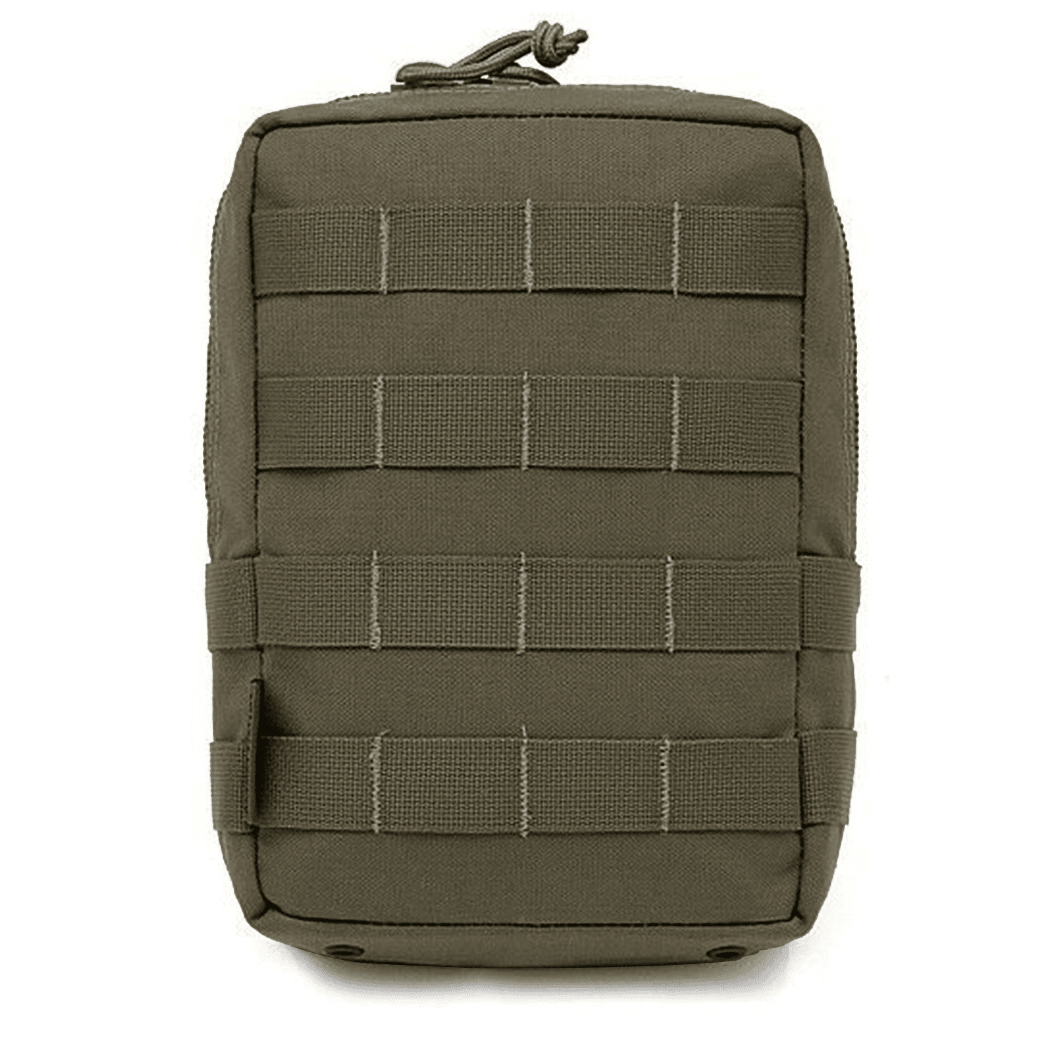 Somiņa WAS Large Utility MOLLE Pouch Zipped Ranger Green