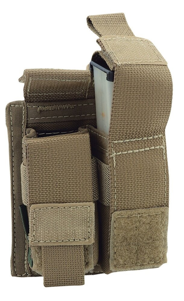Aptversoma - Direct Action Double 9mm Pistol Mag Pouch Coyote