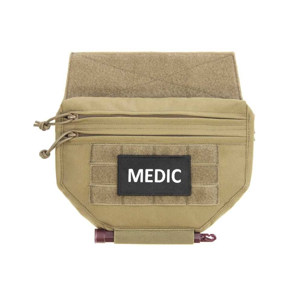 Somiņa WAS Drop Down Velcro Utility Pouch Coyote Tan