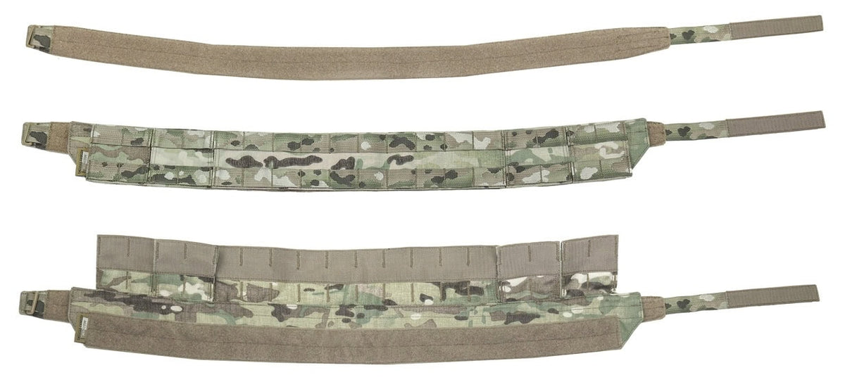 Uzkabes Josta WAS Low Profile MOLLE Belt Multicam L With Plastic Cobra Webbing Belt