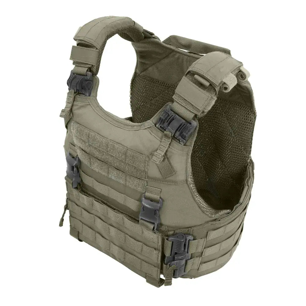 Uzkabes veste WAS Quad Release Carrier Ranger Green