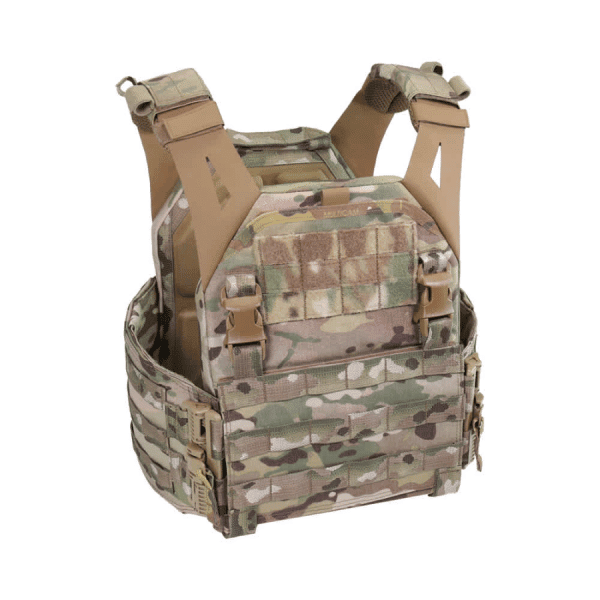 Uzkabe WAS Low Profile Carrier With Solid Large Sides Multicam