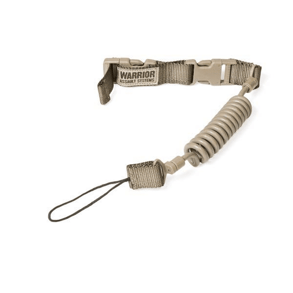 Pistoles drošības aukla - WAS Tactical Pistol Lanyard Coyote Tan