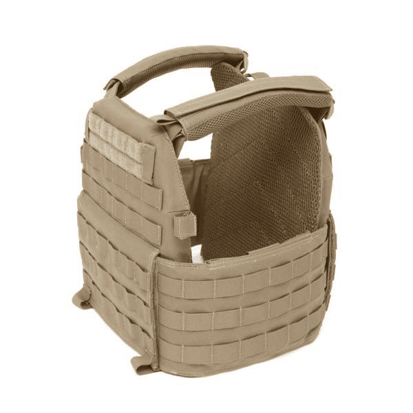 Uzkabes Veste WAS DCS Special Forces Plate Carrier (Large) Coyote Tan