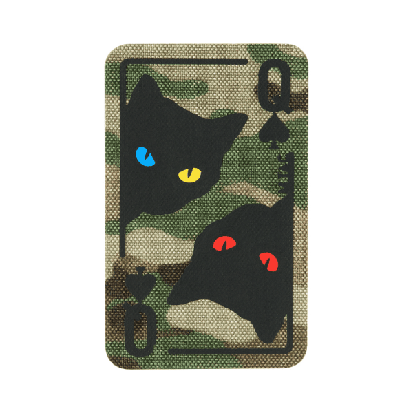 Uzšuve - Queen of spades Multicam