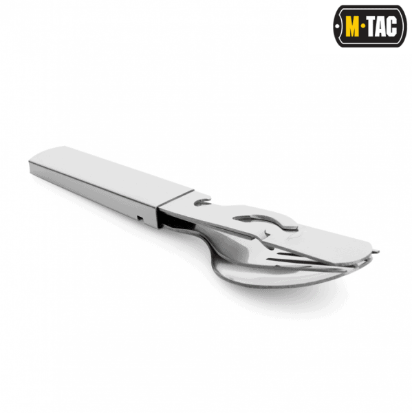 Ēdamrīku komplekts M-Tac Steel Large Ccutlery Set (4 items)