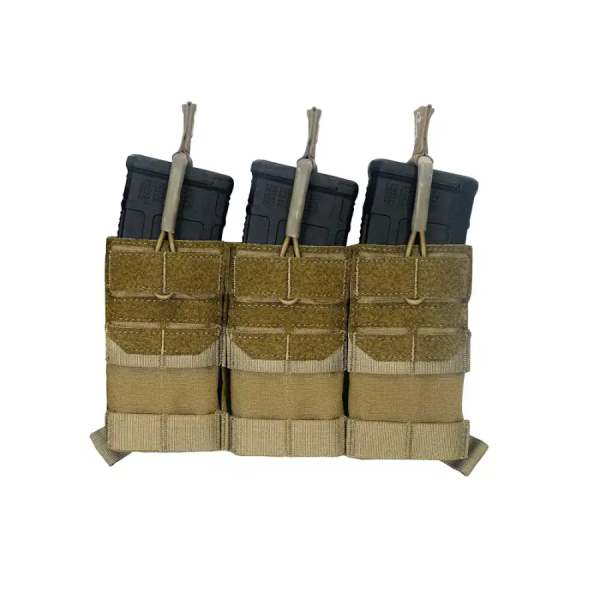 Somiņa - Agilite AG3™ Placard Hook-Backed Triple 5.56 Mag Pouch Coyote