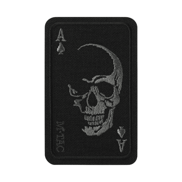 Uzšuve - M-Tac patch Face of war (Embroidery) Black