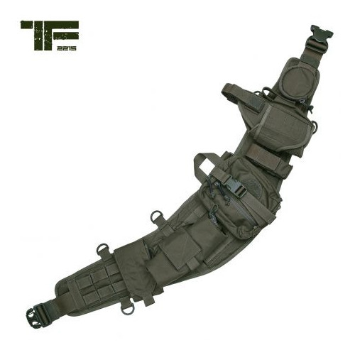 Molle combat belt set olive