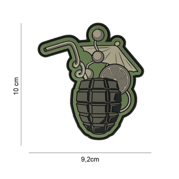Uzšuve 3D PVC Cocktail grenade