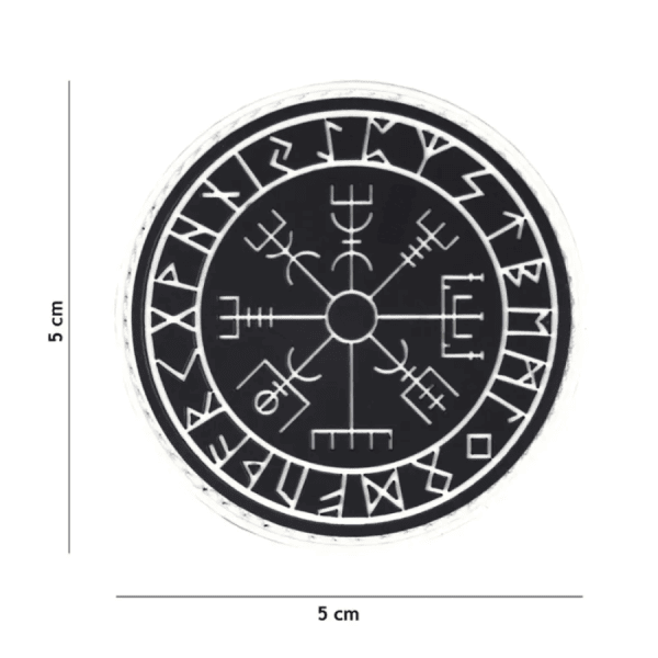 Uzšuve 3D PVC Protect shield black