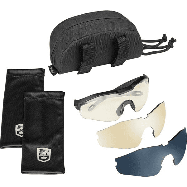 Bollé MY6 Eyeshield ballistisko aizsargbriļļu komplekts – Clear / Copper / Smoke