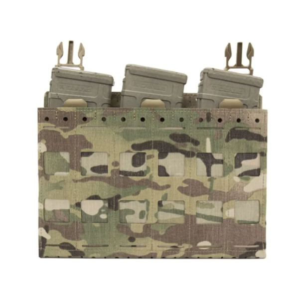 Warrior Laser Cut Kangaroo Pouch with 3 x 5.56mm Inserts MultiCam